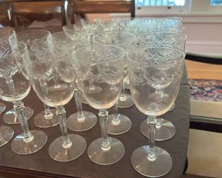 Vintage glassware