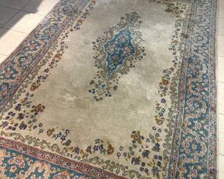 Decorative area rug.