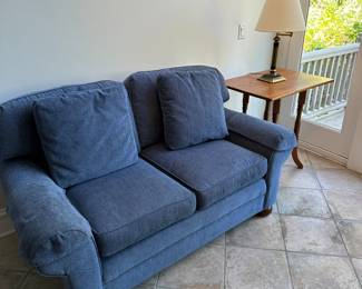 Charming loveseat in excellent condition.