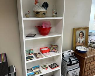 Shelving and decor, Karaoke machine
