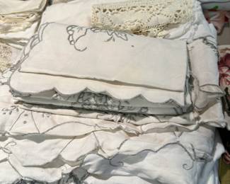 Vintage linens.