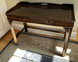 Chinese Chippendale style writing desk.