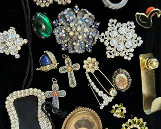Brooches and pins