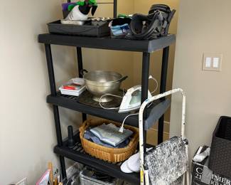 More shelving and useful items.