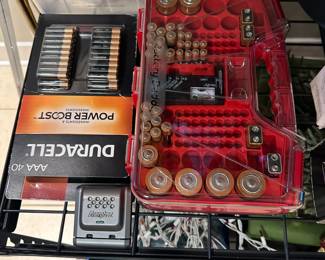 Batteries - assorted.