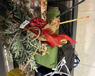 Holiday decor and accessories.