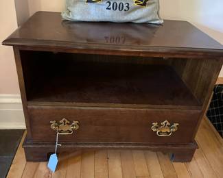 Side table.