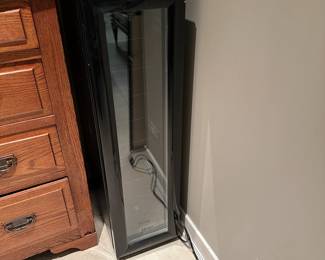 Haier skinny wine fridge.