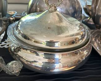 Silverplate casserole