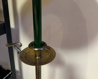 Elegant floor lamp, alternate view.