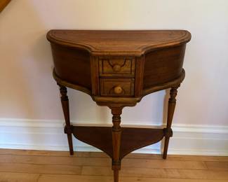 Petite console table.
