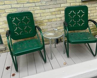 Vintage lawn furniture