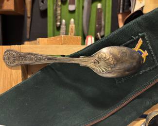 US Navy spoon details