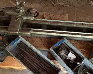 Lathe pieces, sold as lot