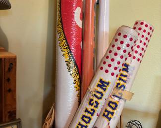 Antique posters and paper