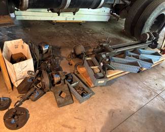 Antique Lathe - sold as full lot