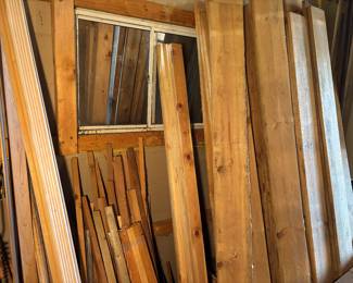 Part of wood on hand