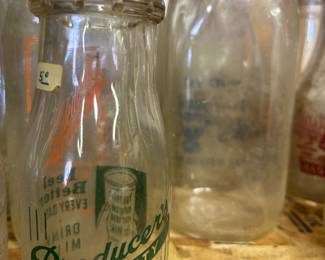 Lots of regional vintage & antique bottles
