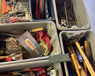 Assorted tools *NOTE: even more were added after photos were taken!