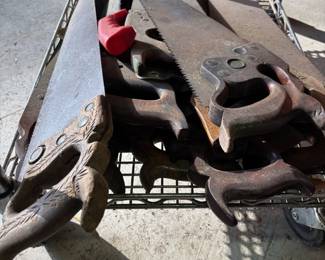 Antique saws