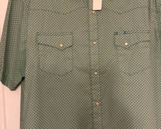 Levi's pearl snap shirt