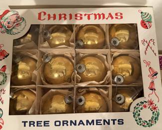 Vintage Christmas Ornaments