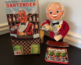 Vintage battery operated Bartender