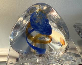 Caithness glass paperweight
