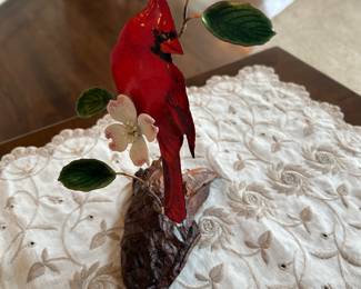 Decorative Metal Cardinal