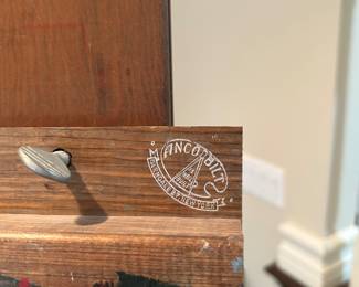 Mid-Century Easel Name