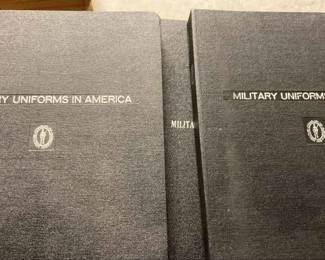 Lot 2 Military Uniform Picture Plates In Binders