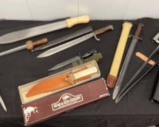 Scabbards And Bayonets