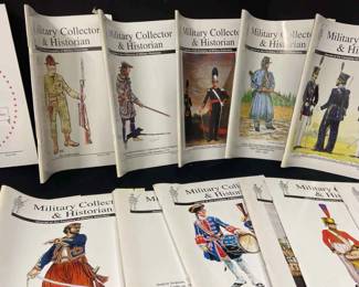 Lot of Fourteen Military Collector & Historian Journals Volumes 2008-2014