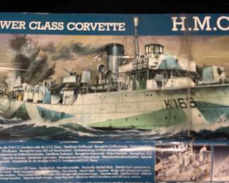 Revell Flower Class Corvette H. M. C. S. Snowberry Model Kit