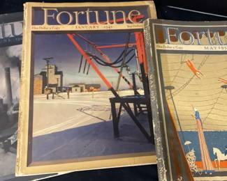 Three Fortune Magazines