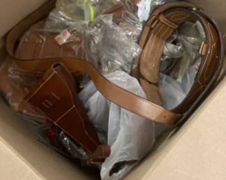 Replica War Leather Belts And Holsters