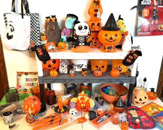 Vintage Halloween decorations