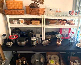 Vintage Longaberger baskets