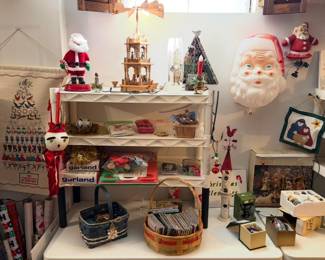 Vintage Christmas decorations