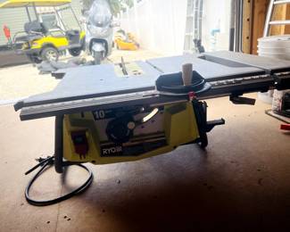 Ryobi 15 Amp 10-inch Table Saw with Folding Stand