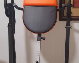Teclor Inversion Table, a piece of exercise equipment used for inversion therapy.