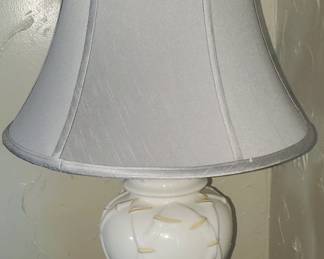 Calla Lily table lamp, designed by Nicholas Berbenczy for Franklin Mint.