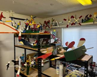 Huge Garden Whirlybird Collection