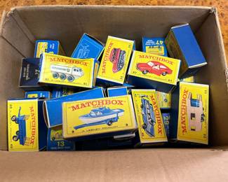 Boxes Only: Vintage Matchbox Packaging