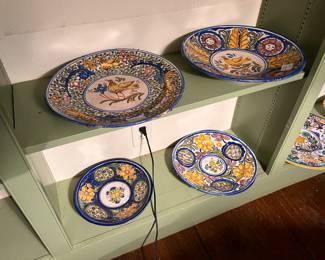 Antique majolica