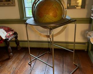 Custom made International Style floor globe