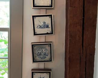 18th century Delft tiles