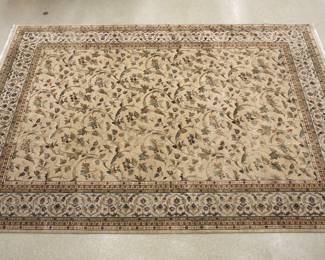 Hand woven 10 x 14' Indo-Persian Tabriz carpet