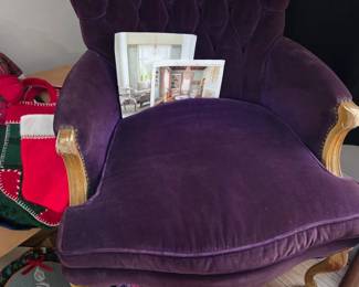 Purple chair 35.00