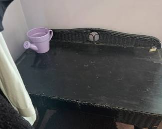 Desk wicker. 35.00